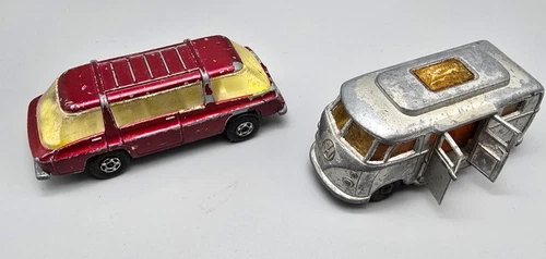 Matchbox Freeman Inter-City Van Volkswagon Camper Lesney Made In England