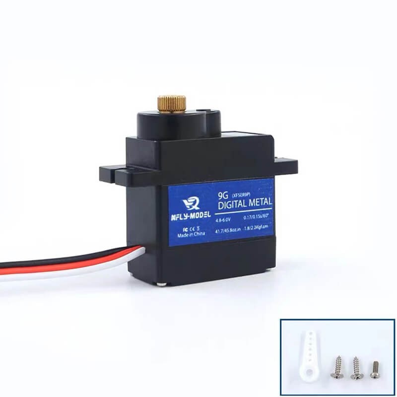 XFLY 9g Digital MG Servo Reverse With 200mm Lead