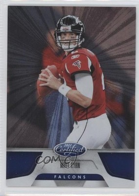 2011 Certified Platinum Blue 70/100 Matt Ryan #6 9o3