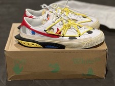Nike Off-White x Blazer Low White University Red for Sale