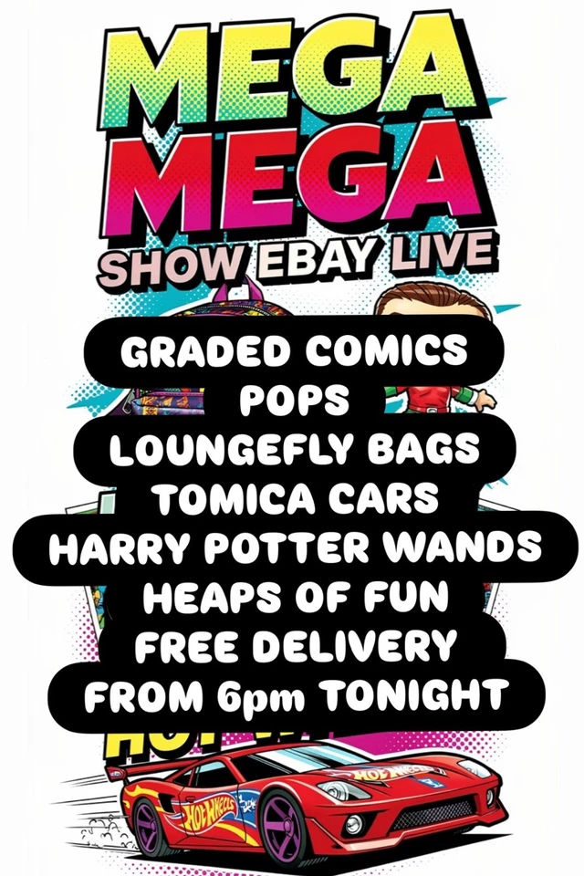 24 HOURS OF DROPS FREE POSTAGE COMICS HOT WHEELS LOUNGEFLYs AMD MORE