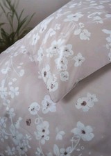 The Lyndon Company Petite Fleure Printed Cotton SINGL Duvet Cover Set