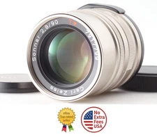 Tested [MINT] Contax Carl Zeiss Sonnar T* 90mm F2.8 Lens For G1 G2 From JAPAN