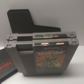 Teenage Mutant Ninja Turtles 1 & 2  Nintendo NES READ WITH SLEEVES TESTED ! 
