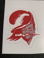 Tom Brady Tampa Bay Buccaneers Brady Buc Logo Sticker 3.2" x 2.8"