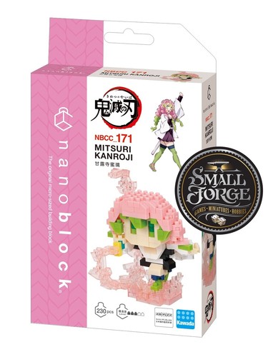Mitsuri Kanroji, Nanoblock  Demon Slayer Series, NBCC-171, Lvl 3 230 Pieces NEW - Picture 2 of 7