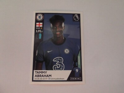 Panini Premier League 2021 ''TAMMY ABRAHAM'' #158 Chelsea Sticker 