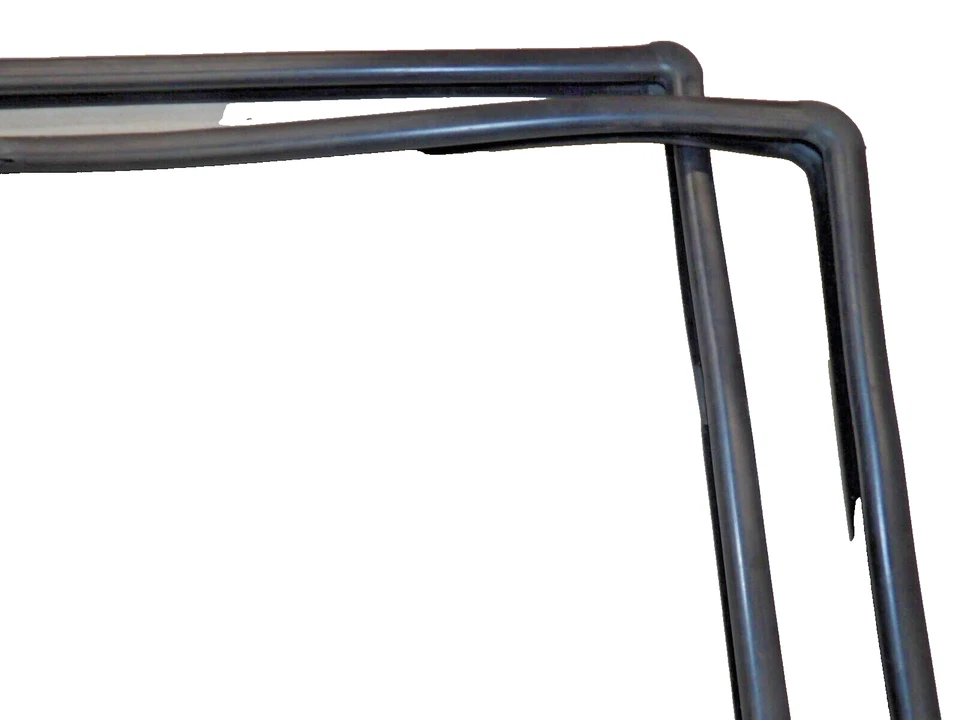 PAR de canales de funcionamiento de vidrio para ventana de puerta trasera derecha izquierda Jeep Cherokee XJ 1997-2001 Foto 2 de 3