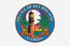 Aufkleber Key Biscayne (Florida) Fahne Flagge...