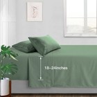 Manyshofu Extra Deep Pocket Queen Sheet Sets - Hotel Luxury 1800 Thread Count