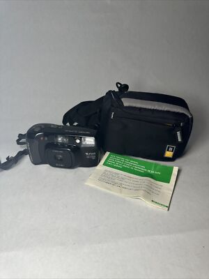 Fuji Discovery 190 Zoom Date Film Camera Manual & Bag Tested 35mm