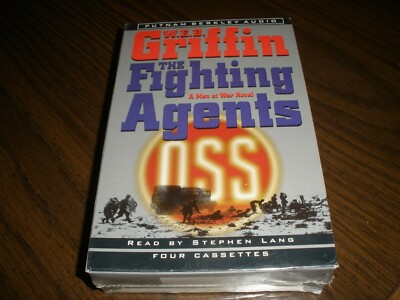 NEW SEALED WEB GRIFFIN THE FIGHTING AGENTS OSS AUDIO BOOK  TAPES
