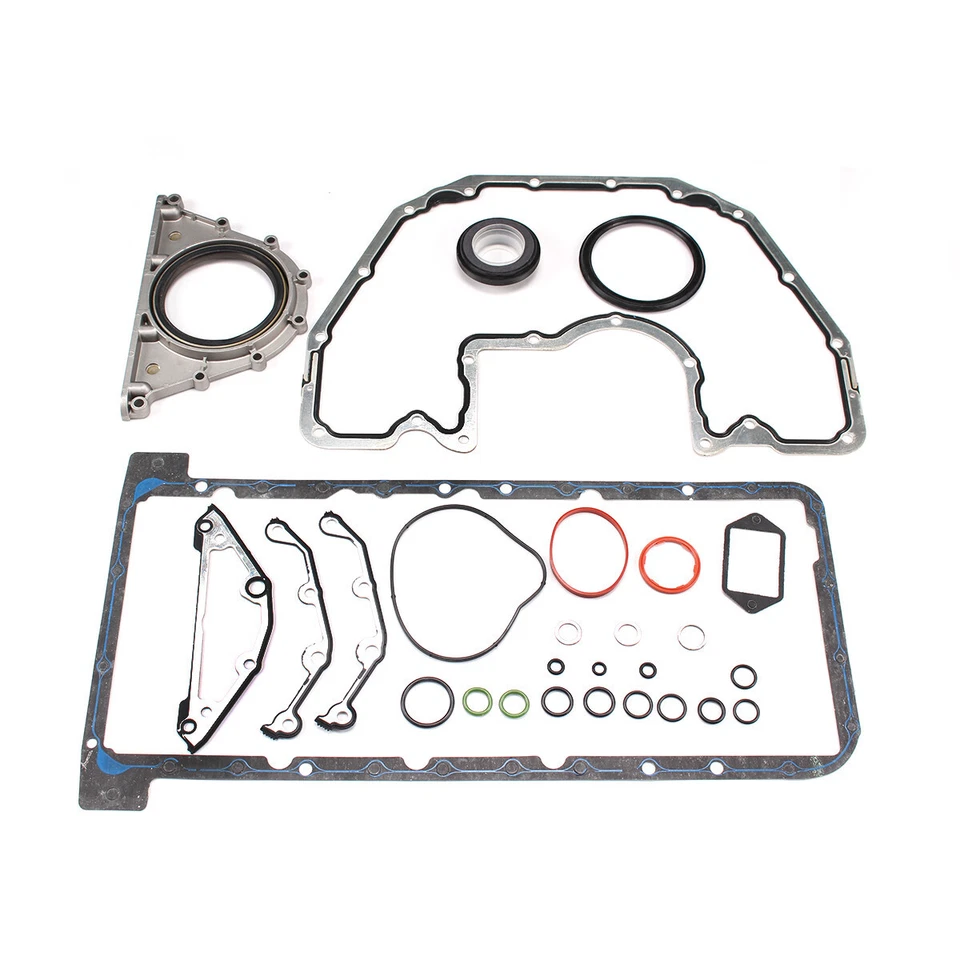 Junta de cárter de aceite con juego de sellos de manivela para BMW 745i 540i 650i 645Ci E60 E63 4,8 L N62 Foto 3 de 4