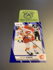 2023/24 O-PEE-CHEE NAZEM KADRI BLUE PARALLEL card # 347