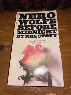Nero Wolfe: Before Midnight by Rex Stout (1971 PB) B36