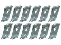 1962-65 Falcon Rocker Panel Moulding Clips Set Of 12 Comet Fairlane 500 Ford 1962-65 Falcon Rocker Panel Moulding Clips Set Of 12 Comet Fairlane 500 Ford