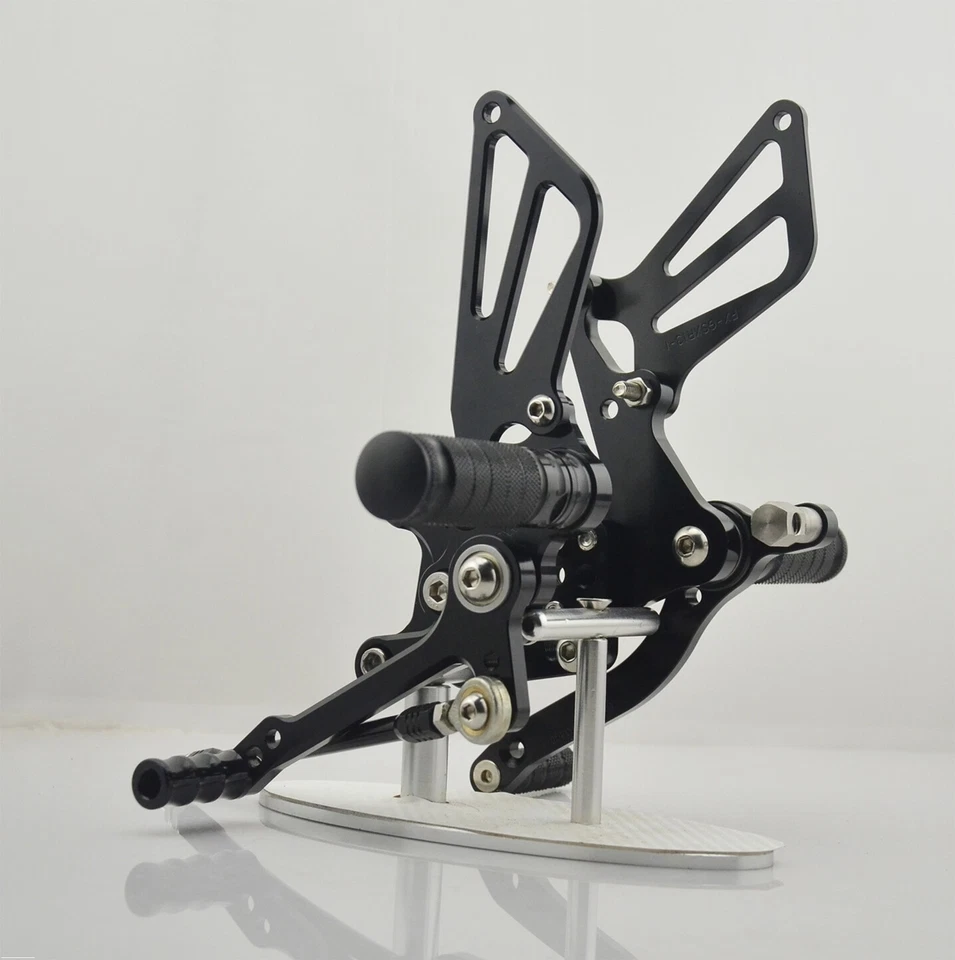 Juego de estriberas traseras negras de EE. UU. para Suzuki SV650 SV650S SV1000 SV1000S Foto 3 de 4