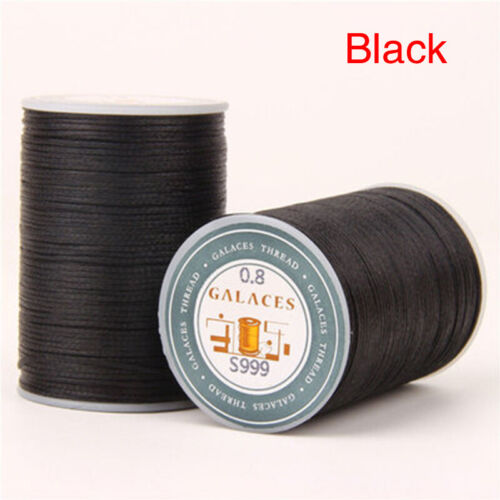 Línea de costura artesanal de cuero para coser artesanal de cuero plano de 0,8 mm 90 m de espesor - Imagen 3 de 26