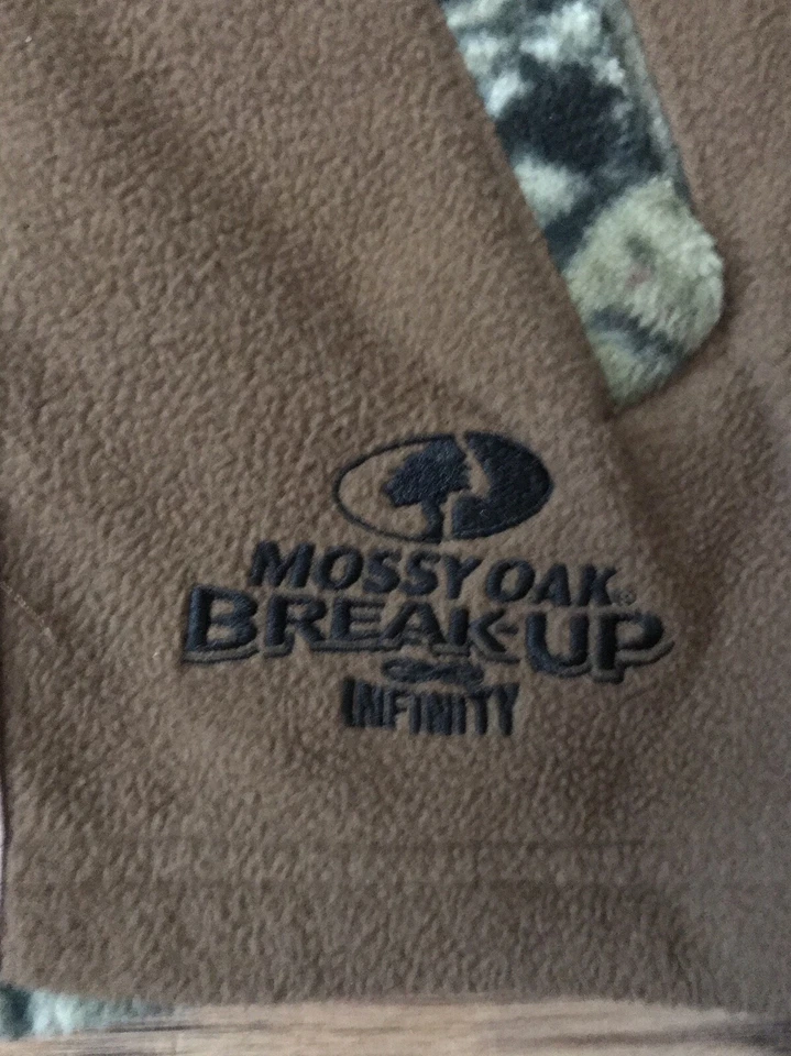 Pullover Mossy Oak BreakUp Infinity camuflado polar 1/4 cremallera jóvenes niñas Misses8/10 Foto 2 de 4