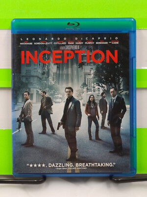 INCEPTION LEONARDO DICAPRIO TOM HARDY SINGLE DISC BLU RAY