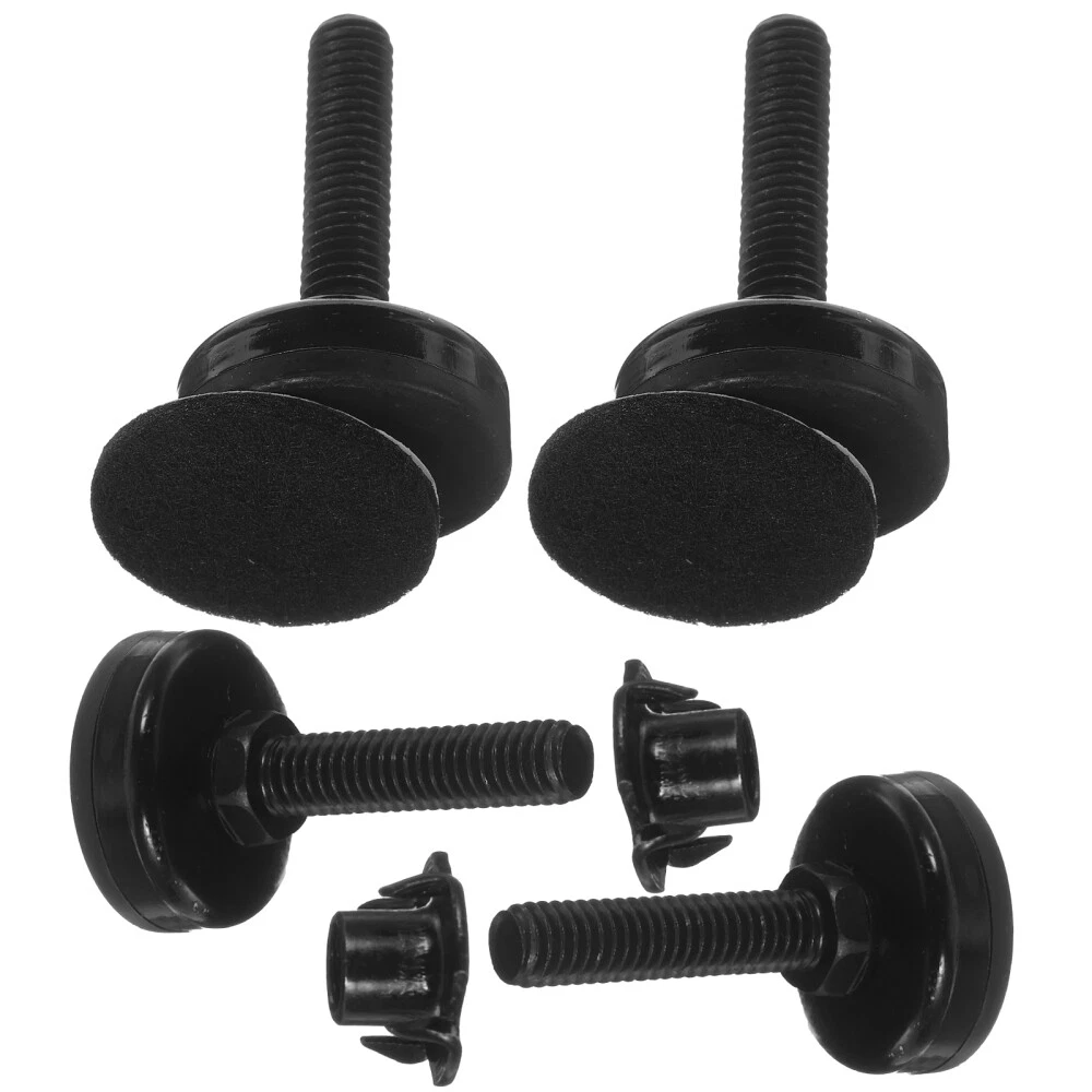 4 Sets Leveling Feet Felt Screw in Chair Metal Furniture Legs