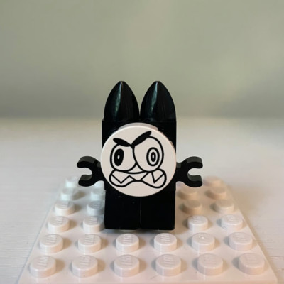 LEGO black cat / bunny doodle thing minifigure mixels