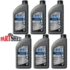 Bel-Ray 10W-40 ATV/UTV Premium Mineral Conventional 4-Stroke Engine Oil (6 Pack)