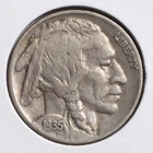 1935-P  5C Buffalo Nickel -  F - Set Break  (actual coin pictured)