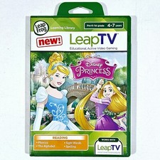 Leap Frog TV Game DISNEY PRINCESS Neu! Preschool Reading ABC Words Spelling