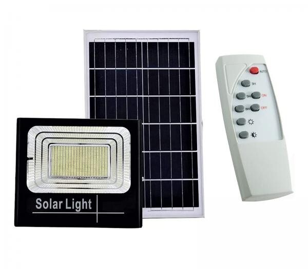 FARO LED 200W CON PANNELLO SOLARE LUCE FREDDA FARETTO LED CASA GIARDINO ESTERNO