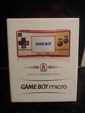 GAME BOY MICRO Special 20th Anniversary Edition 2005 Game Console BOX ONLY