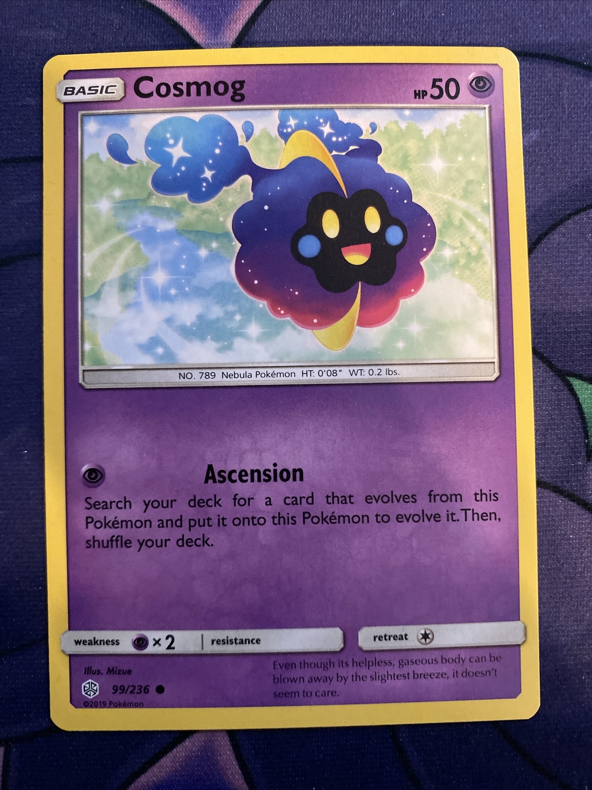 Pokemon TCG Cosmic Eclipse LP Cosmog 99/236