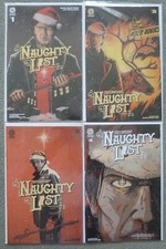 NAUGHTY LIST #1-4 SET..SANTORA/FERGUSON..AFTERSHOCK 2022 1ST PRINT..NM..2,3