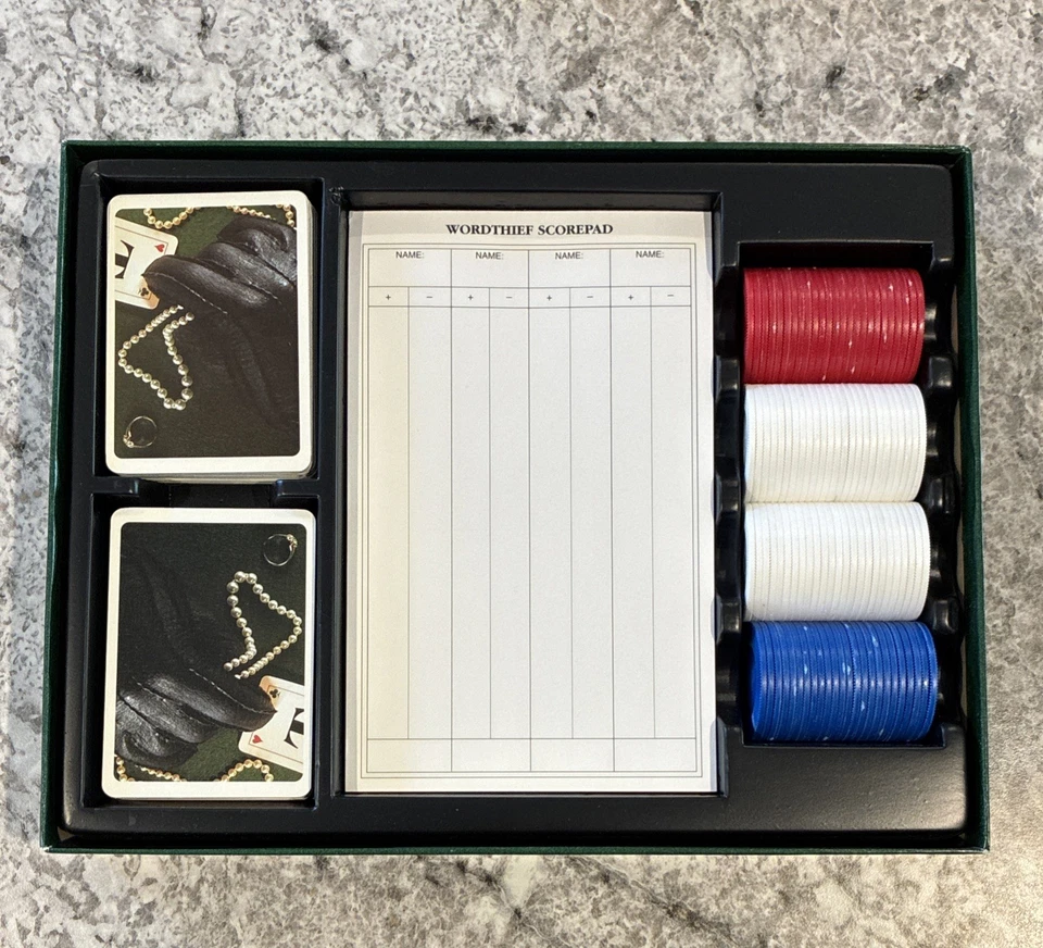 Wordthief Board Game by Faby Games 1994 Educational Card Game 100% Complete - Image 3 of 4