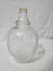 Vintage Glass Vinegar Bottle, Apple Design, W/ Handle, Reg No 494 — photo 3
