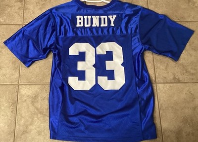 Al Bundy Polk High Jersey #33 Blue Medium (Married With Children)