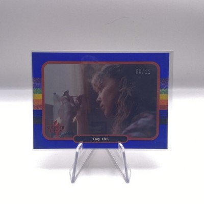 2023 Topps Stranger Things Zerocool Day 185 08/11 Blue #32