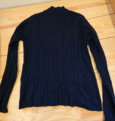 Dunkelblauer Pullover Gr. L Laura Torelli Collection Top Zustand