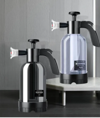 #ad 2L Hand Pump Foam Sprayer Pneumatic Washer Foam Snow Foam High Pressure Car Wash $6.99