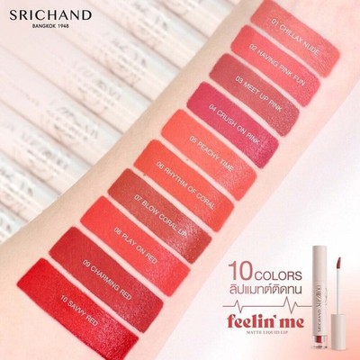 SRICHAND Feelin  Me Matte Liquid Lip Long Lasting 3g