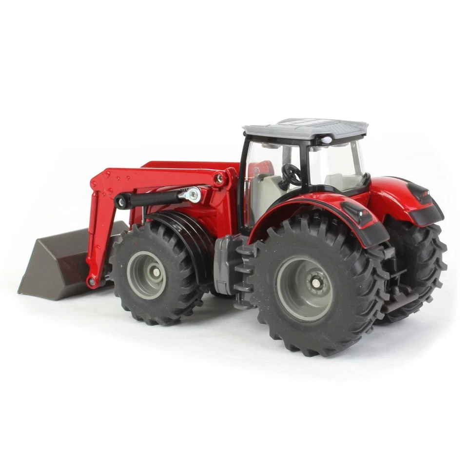 1/50 Massey Ferguson 8690 Tractor with Front Loader by SIKU 1985 - Image 4 of 4