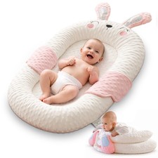 Infant Support Pillow with Adjustable Side Panels - Portable Cushion with Mil...