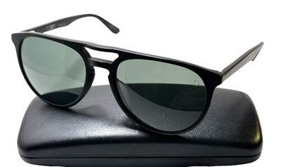 SPY OPTICS SYNDICATE Black Plastic Round Happy Lens Sunglasses