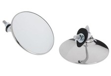 URO Parts MH3C Lucas Style Door Mirrors Pair, Convex Glass, Pair