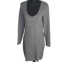 Victoria Secret Ribbed Long Sleeve Mini Sweater Sz Small Dress