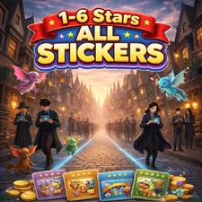 Monopoly Go Stickers  1-6 Stars⭐All Stickers  Available🔥Cheapest Price⭐24/7