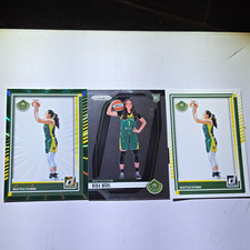 Nika Muhl 3-Card Lot Donruss/Prizm Rated Rookie Rookie Seattle Storm WNBA 2024