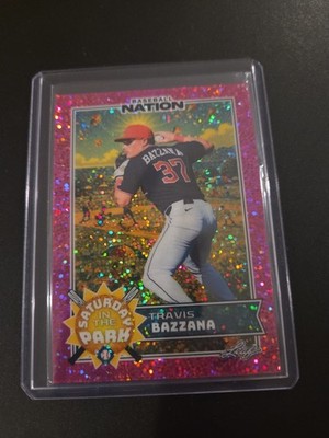 2025 Leaf Baseball Nation Travis Bazzana MILB Top Prospect RC #/6