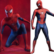 The Amazing Spider-man Jumpsuit TASM2 Cosplay Costume Suit Halloween Adult Kids