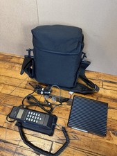 Vintage Novatel 8305 Car Radio Telephone Mobile Portable with Case Powers On